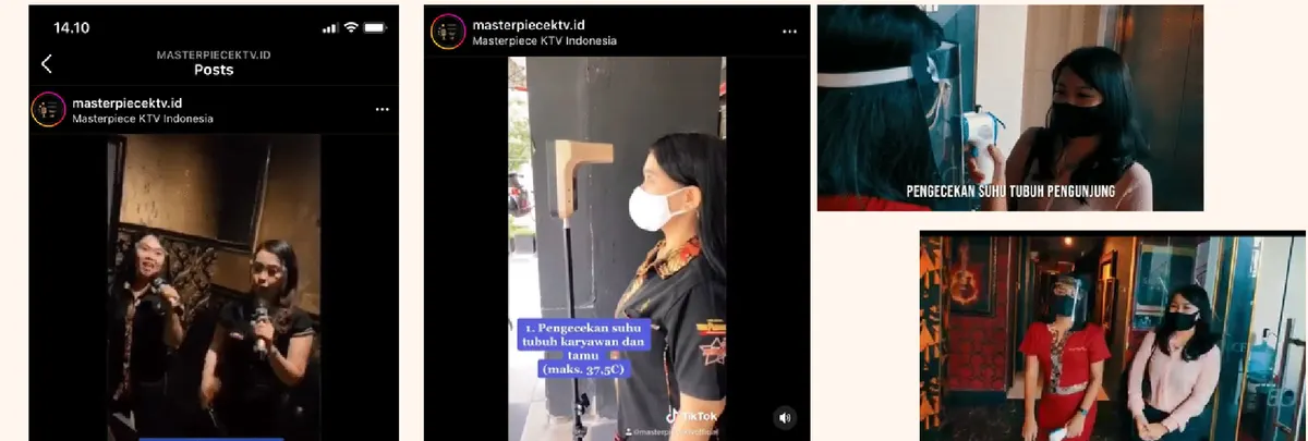 Cuplikan video Reels dan TikTok Masterpiece KTV dengan Yemima sebagai talent
